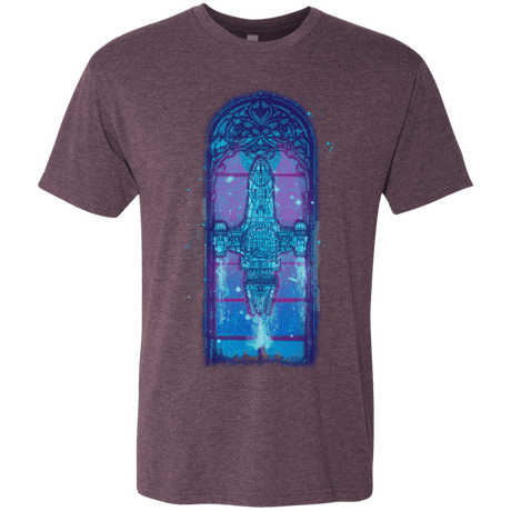 T-Shirts Vintage Purple / S Serenity Mosaica 2 Men's Triblend T-Shirt