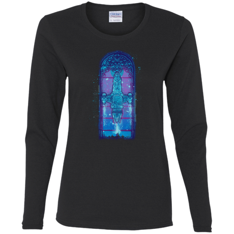 T-Shirts Black / S Serenity Mosaica 2 Women's Long Sleeve T-Shirt
