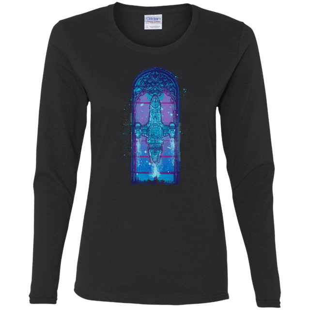 T-Shirts Black / S Serenity Mosaica 2 Women's Long Sleeve T-Shirt