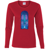 T-Shirts Red / S Serenity Mosaica 2 Women's Long Sleeve T-Shirt