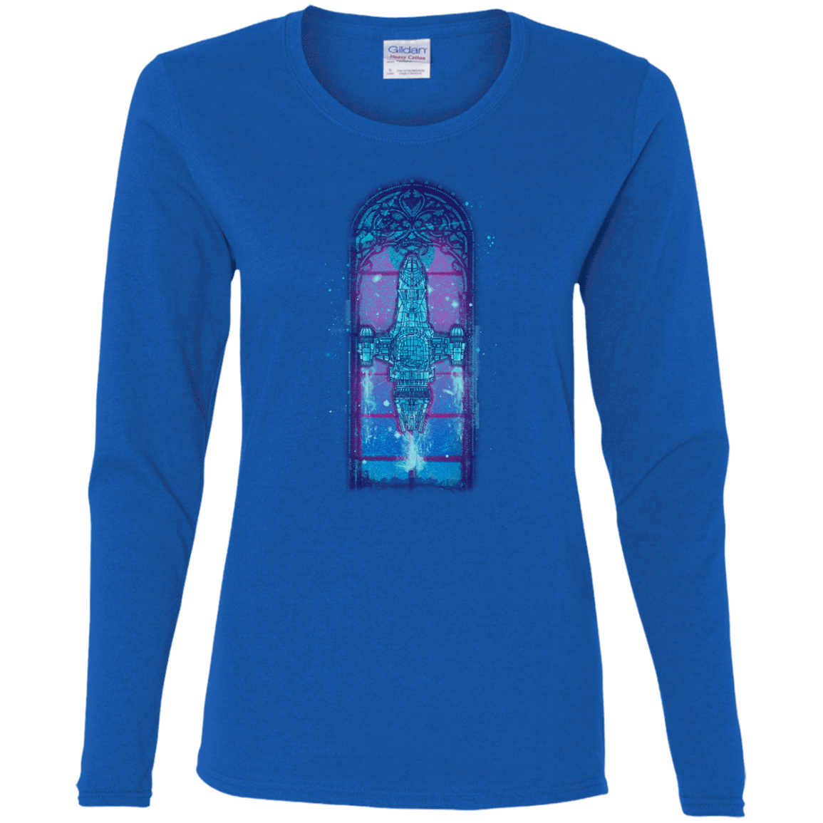 T-Shirts Royal / S Serenity Mosaica 2 Women's Long Sleeve T-Shirt