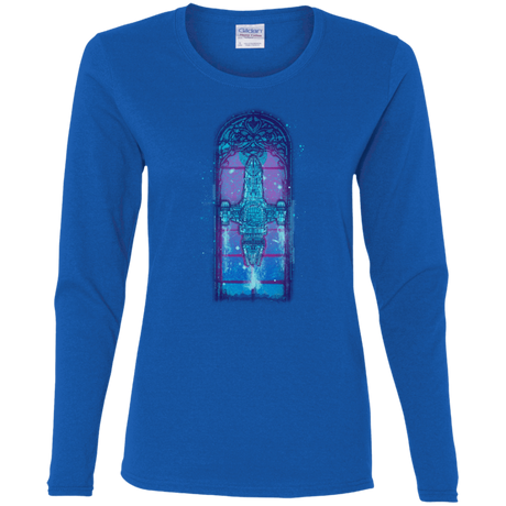 T-Shirts Royal / S Serenity Mosaica 2 Women's Long Sleeve T-Shirt