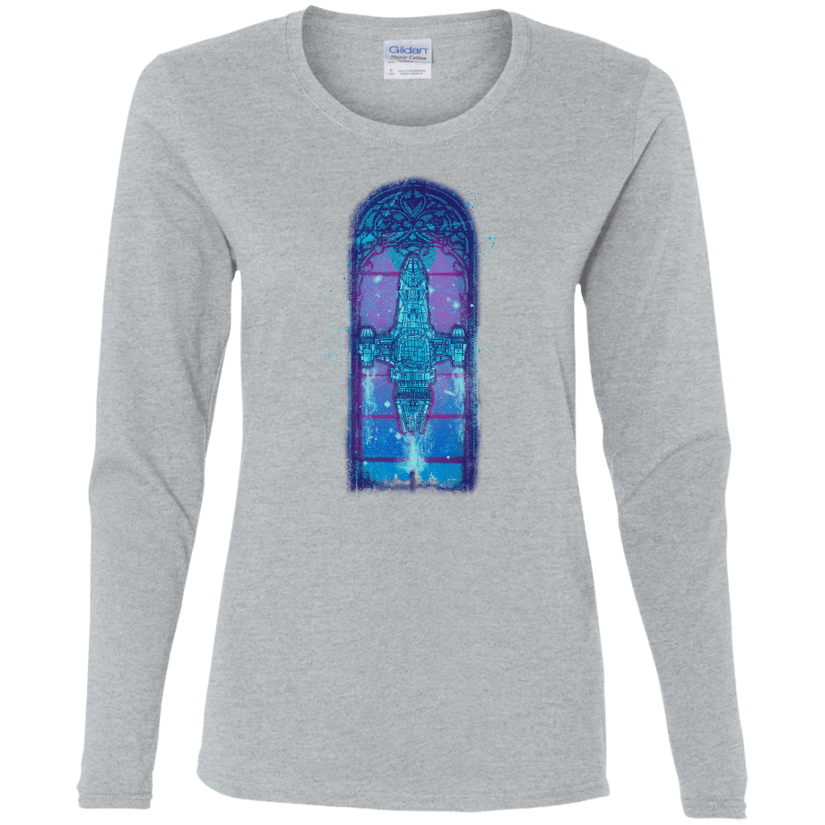 T-Shirts Sport Grey / S Serenity Mosaica 2 Women's Long Sleeve T-Shirt