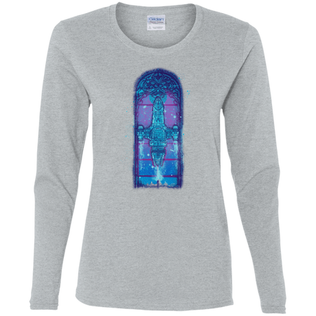T-Shirts Sport Grey / S Serenity Mosaica 2 Women's Long Sleeve T-Shirt
