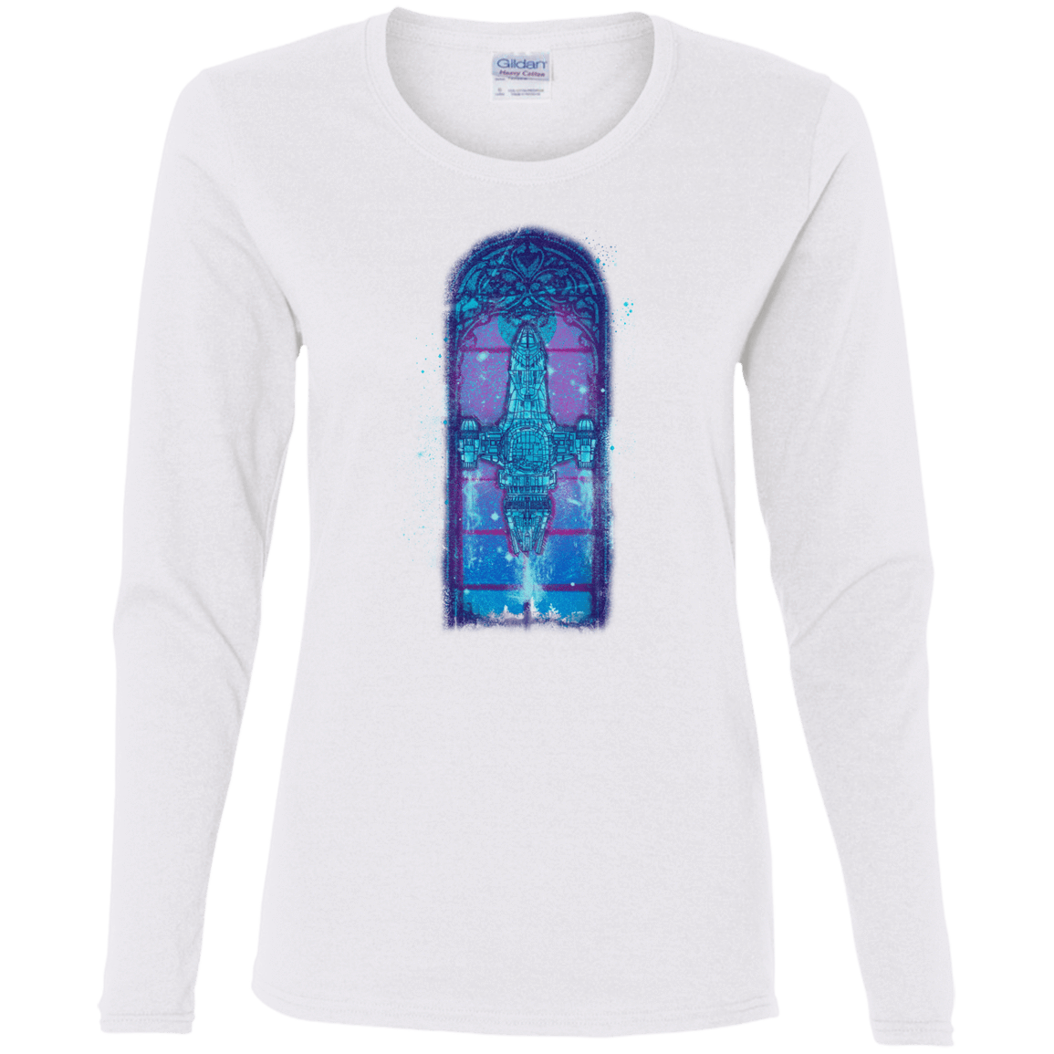 T-Shirts White / S Serenity Mosaica 2 Women's Long Sleeve T-Shirt