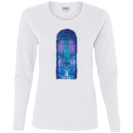 T-Shirts White / S Serenity Mosaica 2 Women's Long Sleeve T-Shirt