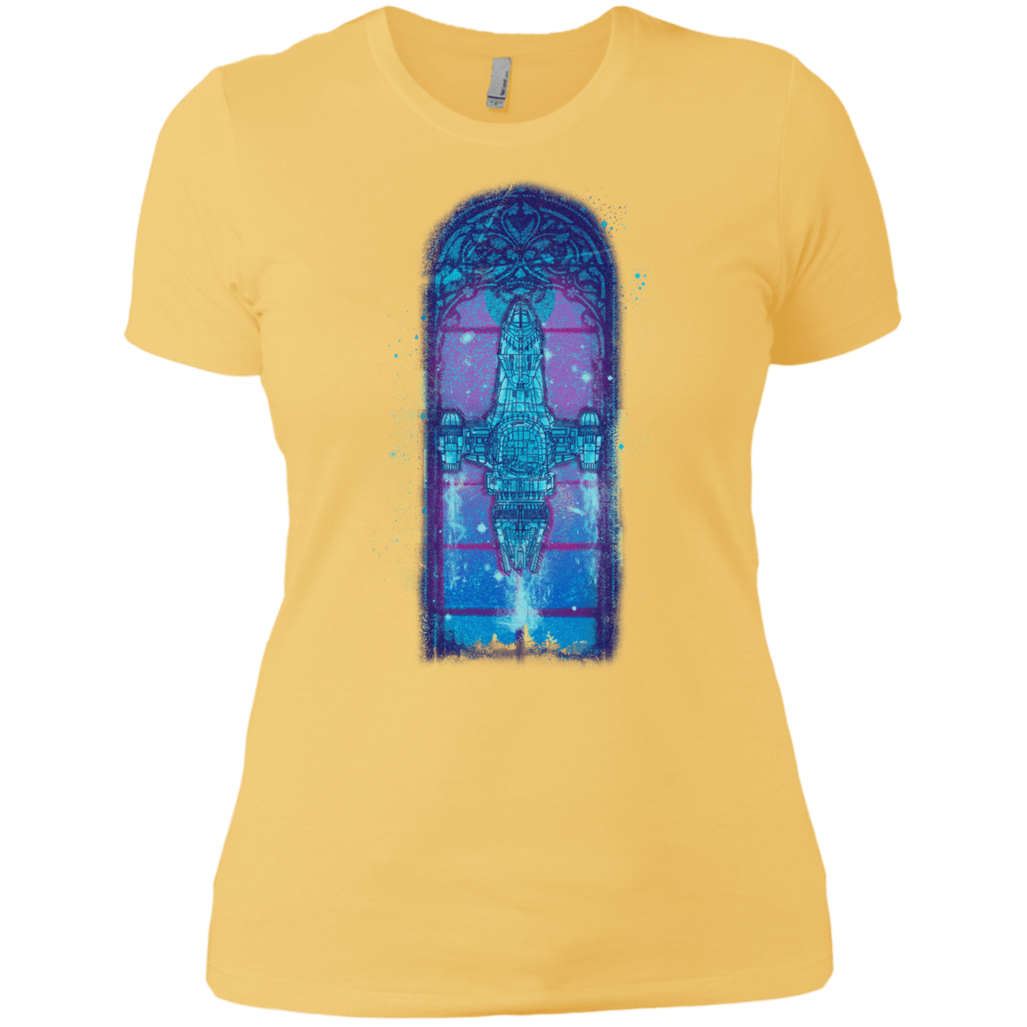 T-Shirts Banana Cream/ / X-Small Serenity Mosaica 2 Women's Premium T-Shirt