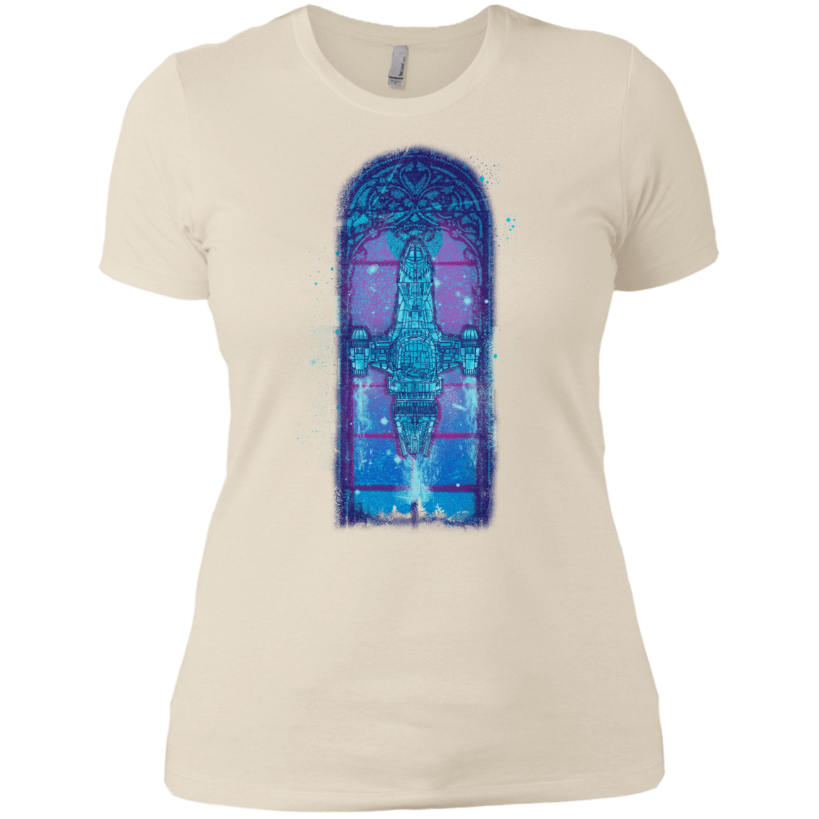 T-Shirts Ivory/ / X-Small Serenity Mosaica 2 Women's Premium T-Shirt