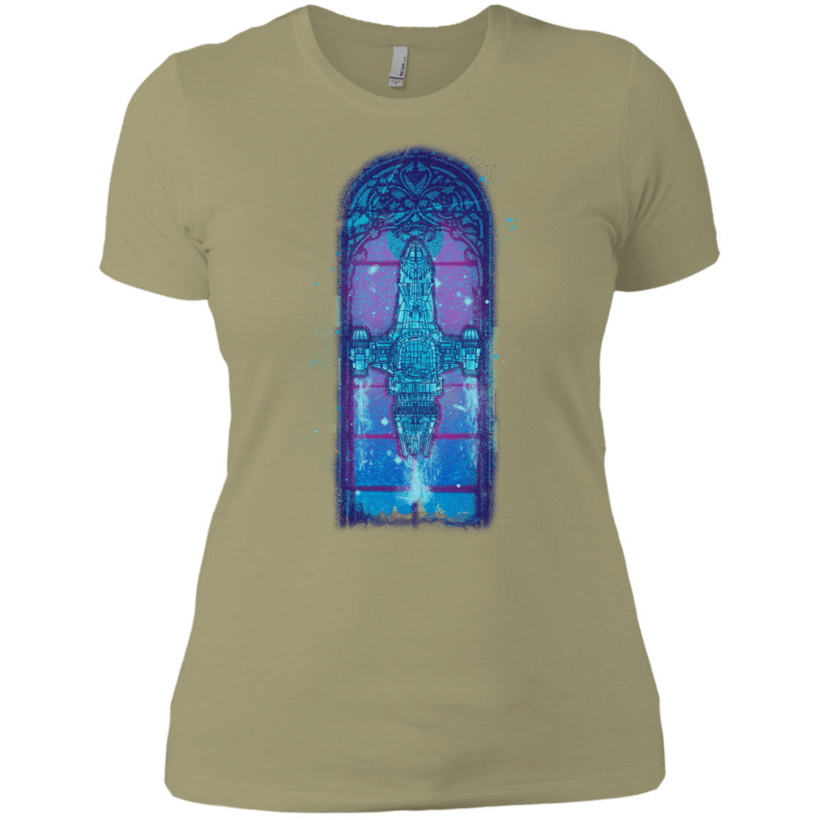 T-Shirts Light Olive / X-Small Serenity Mosaica 2 Women's Premium T-Shirt
