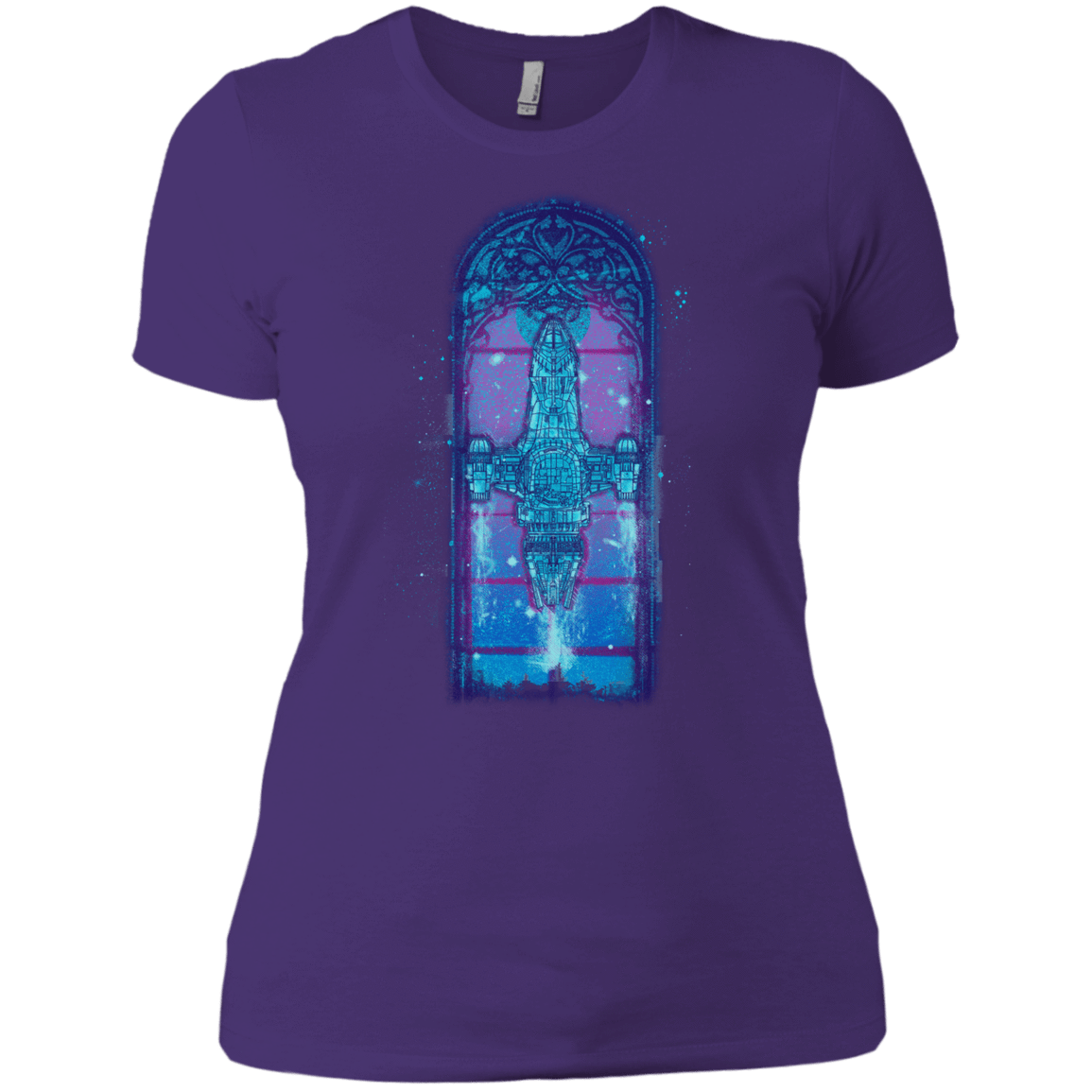 T-Shirts Purple Rush/ / X-Small Serenity Mosaica 2 Women's Premium T-Shirt