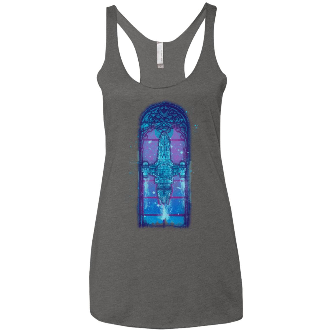 Serenity Mosaica 2 Women's Triblend Racerback Tank