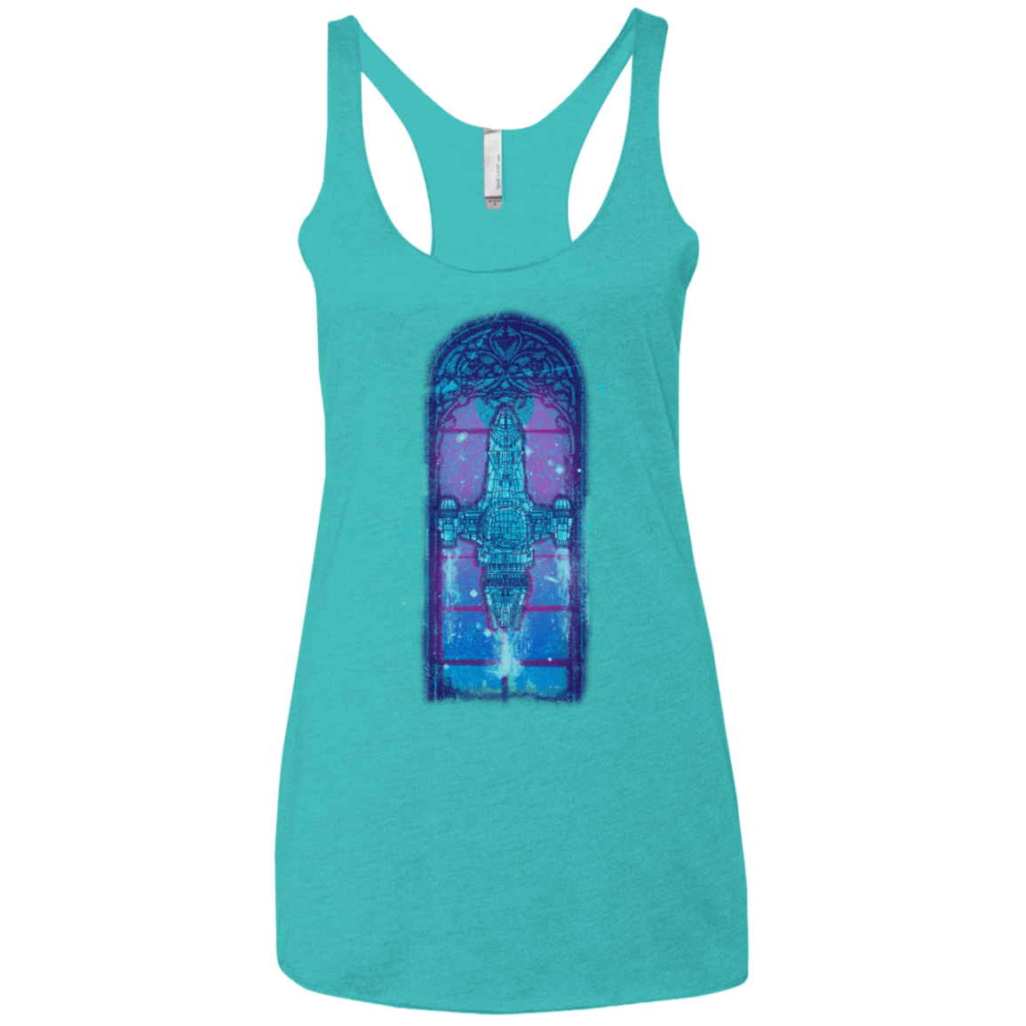 Serenity Mosaica 2 Women's Triblend Racerback Tank