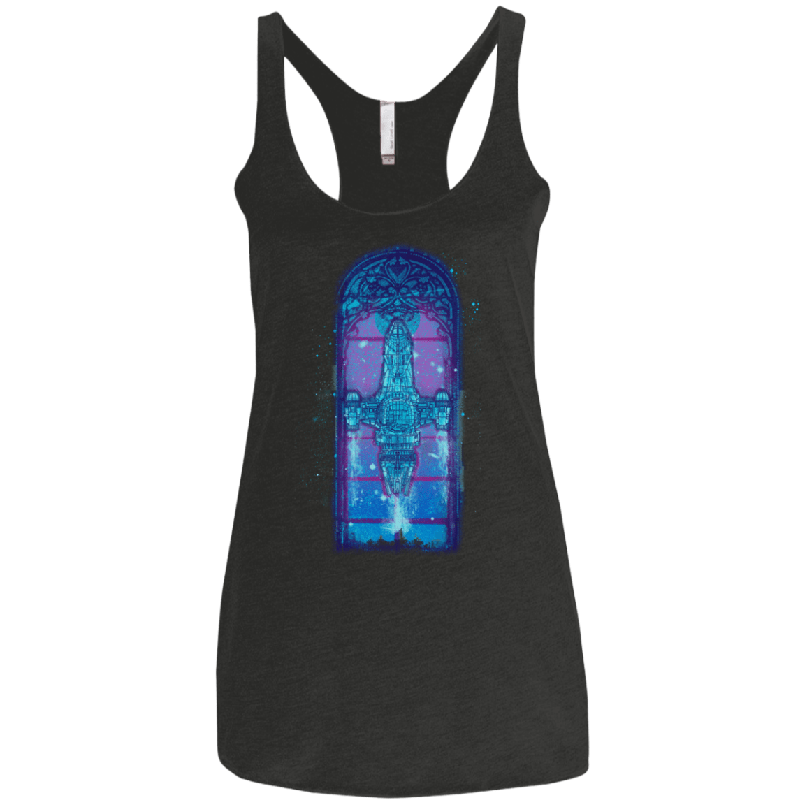 Serenity Mosaica 2 Women's Triblend Racerback Tank