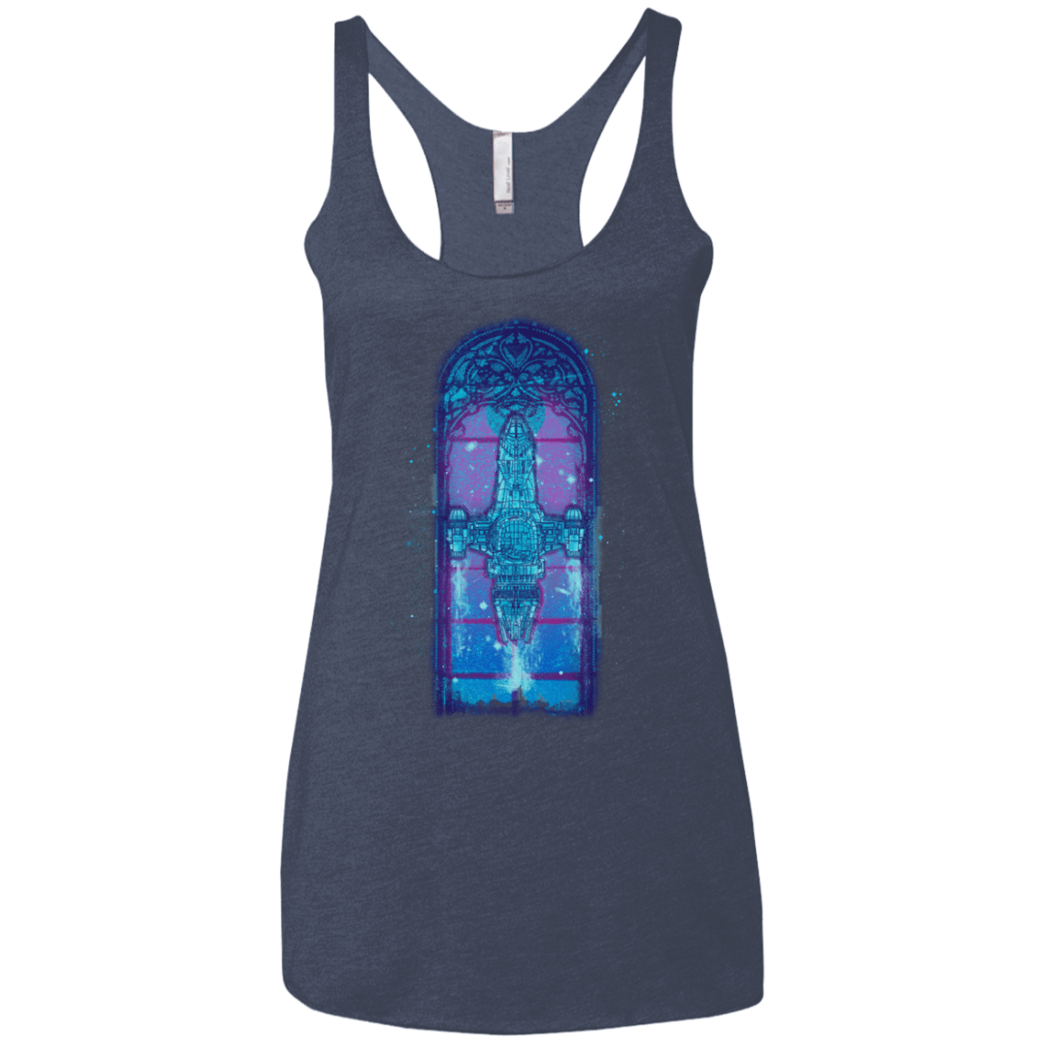 Serenity Mosaica 2 Women's Triblend Racerback Tank