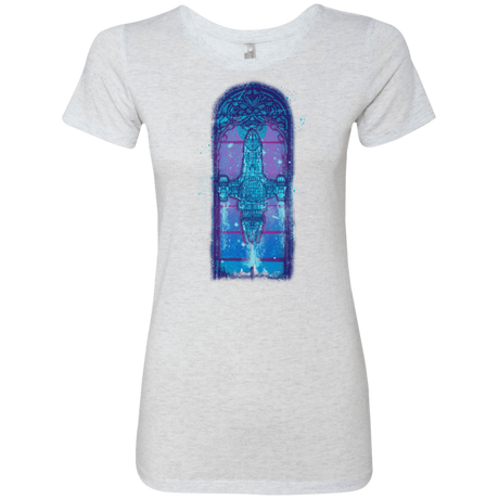 T-Shirts Heather White / S Serenity Mosaica 2 Women's Triblend T-Shirt