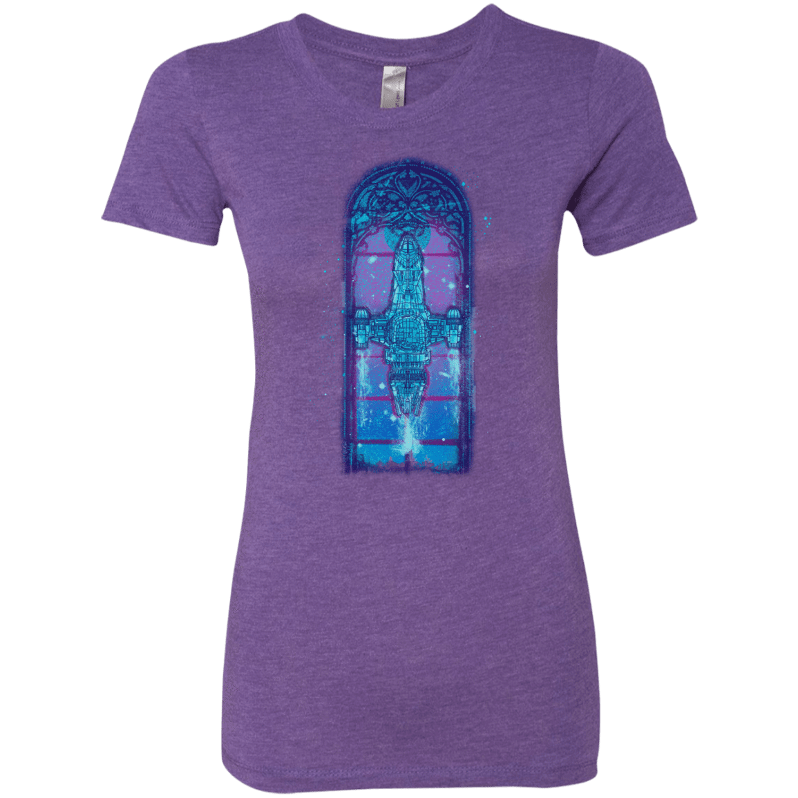 T-Shirts Purple Rush / S Serenity Mosaica 2 Women's Triblend T-Shirt