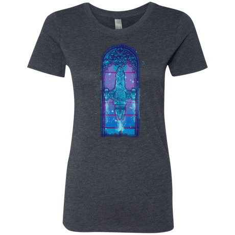 T-Shirts Vintage Navy / S Serenity Mosaica 2 Women's Triblend T-Shirt