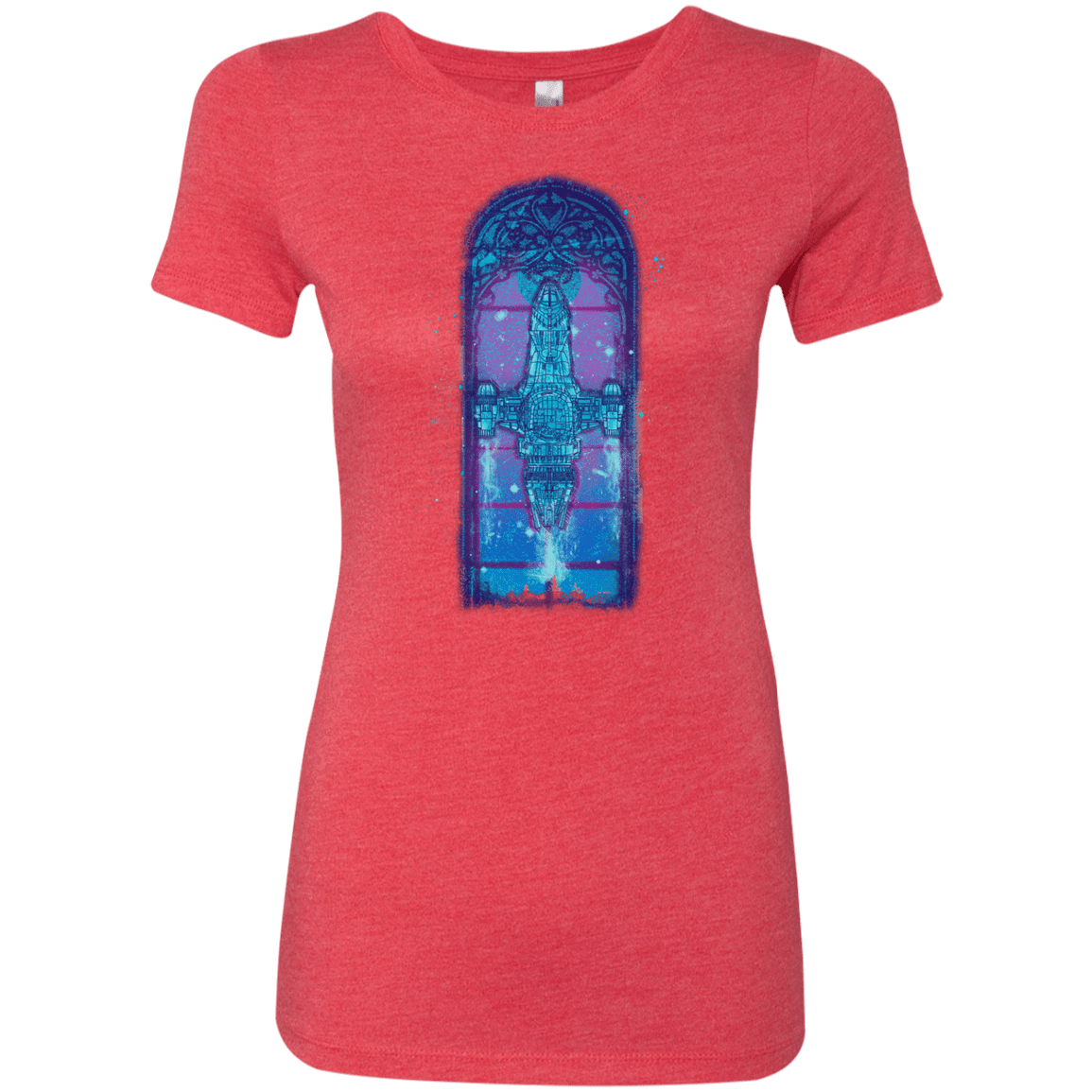 T-Shirts Vintage Red / S Serenity Mosaica 2 Women's Triblend T-Shirt