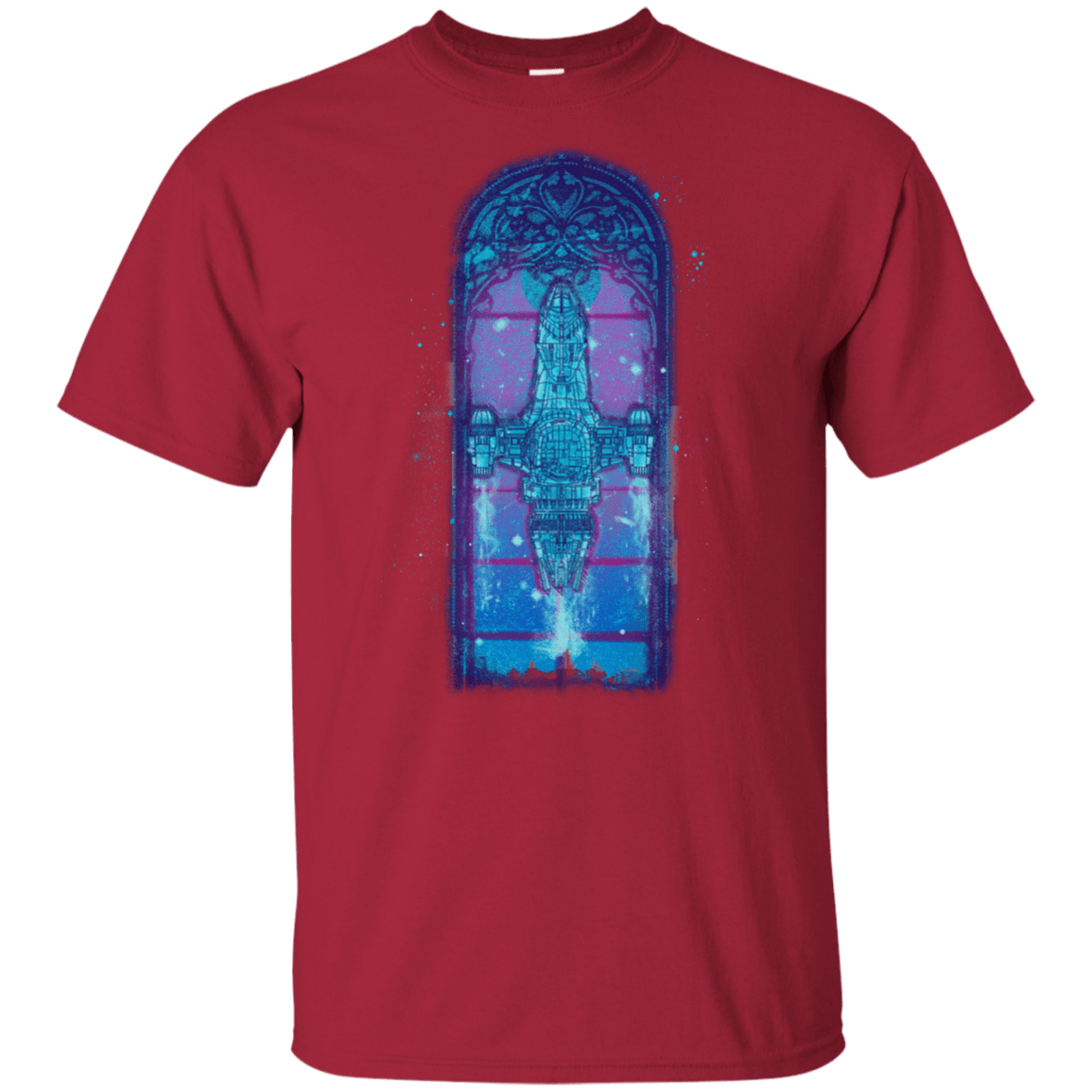 T-Shirts Cardinal / YXS Serenity Mosaica 2 Youth T-Shirt