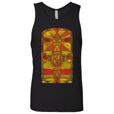 T-Shirts Black / S Serenity Mosaica Men's Premium Tank Top