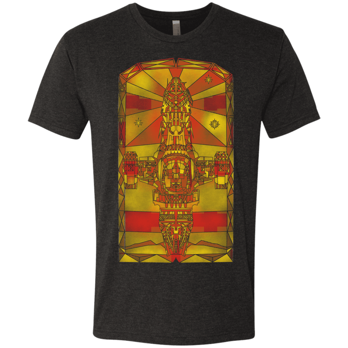 T-Shirts Vintage Black / S Serenity Mosaica Men's Triblend T-Shirt