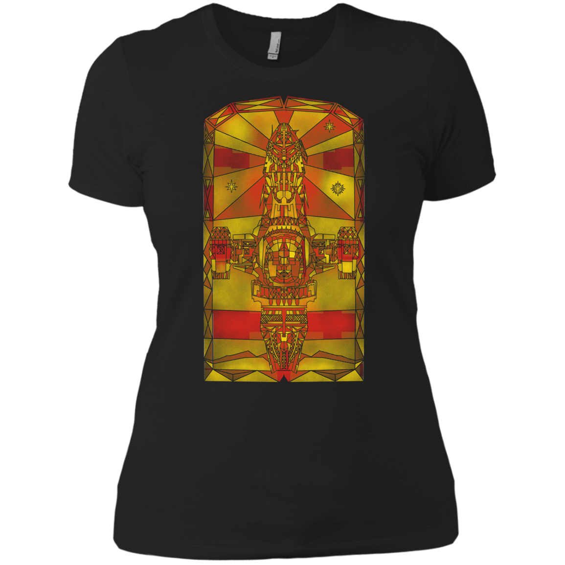 T-Shirts Black / X-Small Serenity Mosaica Women's Premium T-Shirt