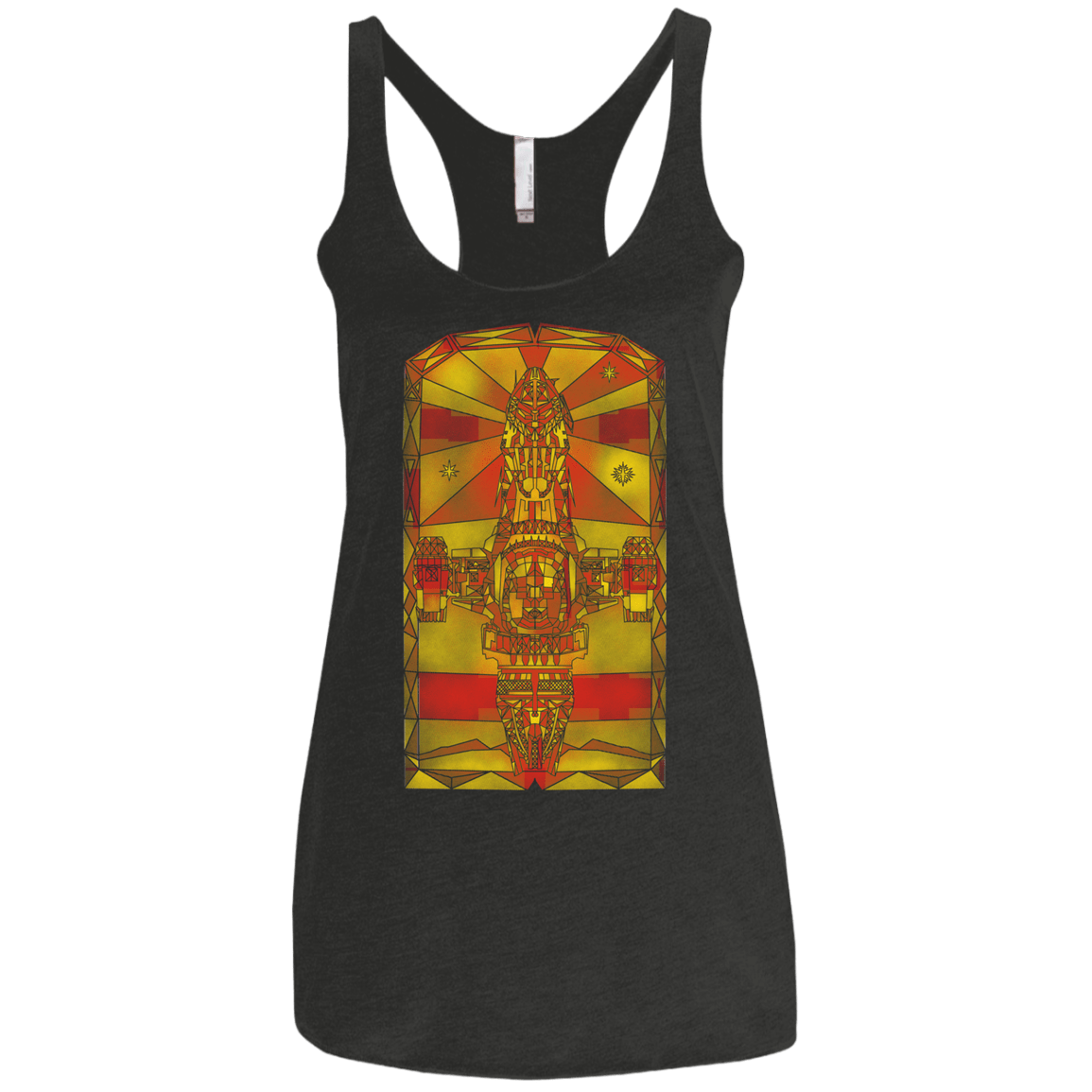 Serenity Mosaica Women's Triblend Racerback Tank