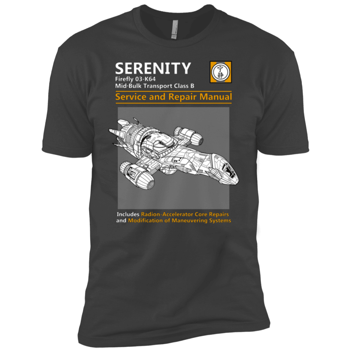 T-Shirts Heavy Metal / YXS Serenity Service And Repair Manual Boys Premium T-Shirt