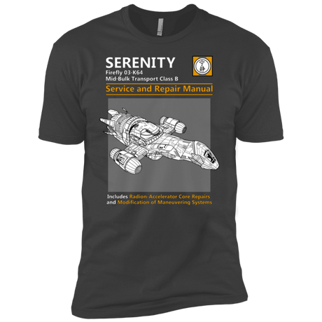 T-Shirts Heavy Metal / YXS Serenity Service And Repair Manual Boys Premium T-Shirt