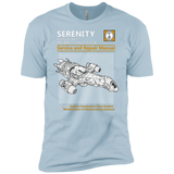 T-Shirts Light Blue / YXS Serenity Service And Repair Manual Boys Premium T-Shirt