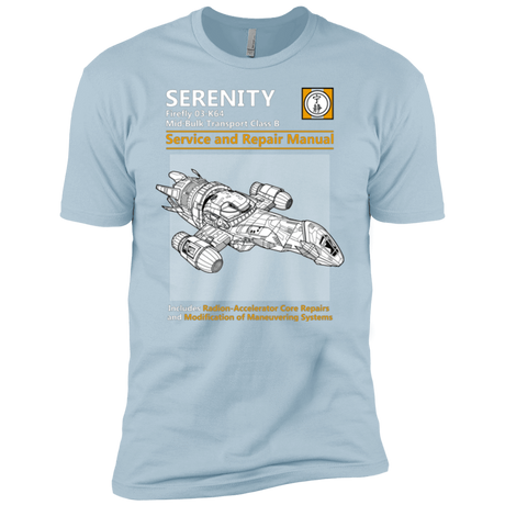 T-Shirts Light Blue / YXS Serenity Service And Repair Manual Boys Premium T-Shirt