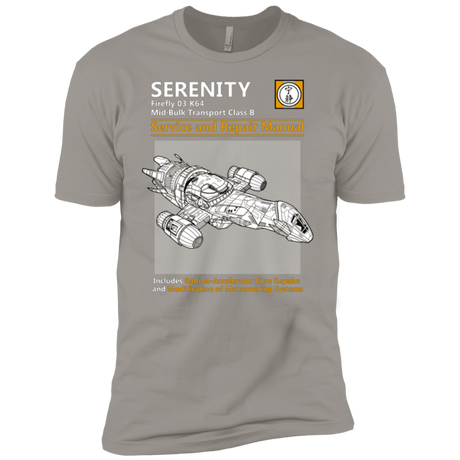T-Shirts Light Grey / YXS Serenity Service And Repair Manual Boys Premium T-Shirt