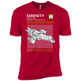T-Shirts Red / YXS Serenity Service And Repair Manual Boys Premium T-Shirt