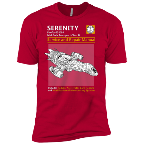 T-Shirts Red / YXS Serenity Service And Repair Manual Boys Premium T-Shirt