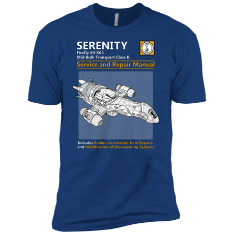 T-Shirts Royal / YXS Serenity Service And Repair Manual Boys Premium T-Shirt