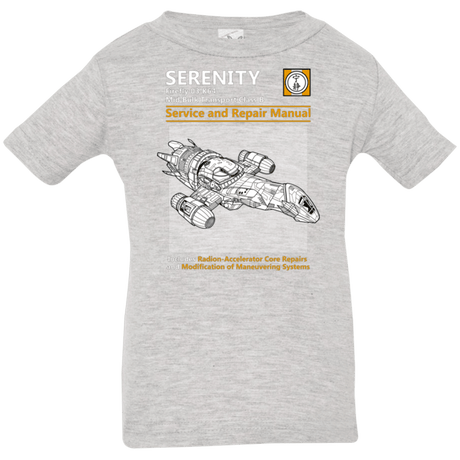 T-Shirts Heather / 6 Months Serenity Service And Repair Manual Infant Premium T-Shirt