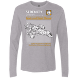 T-Shirts Heather Grey / Small Serenity Service And Repair Manual Men's Premium Long Sleeve