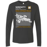 T-Shirts Heavy Metal / Small Serenity Service And Repair Manual Men's Premium Long Sleeve