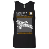 T-Shirts Black / Small Serenity Service And Repair Manual Men's Premium Tank Top