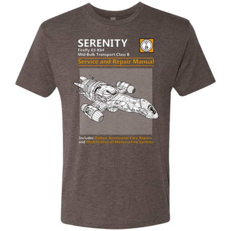 T-Shirts Macchiato / Small Serenity Service And Repair Manual Men's Triblend T-Shirt