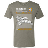 T-Shirts Venetian Grey / Small Serenity Service And Repair Manual Men's Triblend T-Shirt