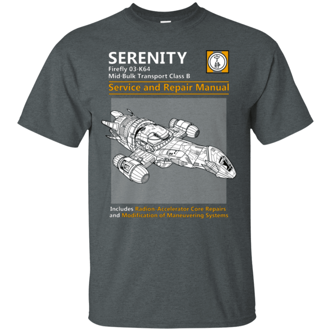 Serenity Service And Repair Manual T-Shirt