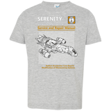 T-Shirts Heather / 2T Serenity Service And Repair Manual Toddler Premium T-Shirt