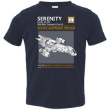 T-Shirts Navy / 2T Serenity Service And Repair Manual Toddler Premium T-Shirt