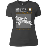 T-Shirts Heavy Metal / X-Small Serenity Service And Repair Manual Women's Premium T-Shirt
