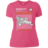 T-Shirts Hot Pink / X-Small Serenity Service And Repair Manual Women's Premium T-Shirt