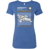 T-Shirts Vintage Royal / Small Serenity Service And Repair Manual Women's Triblend T-Shirt