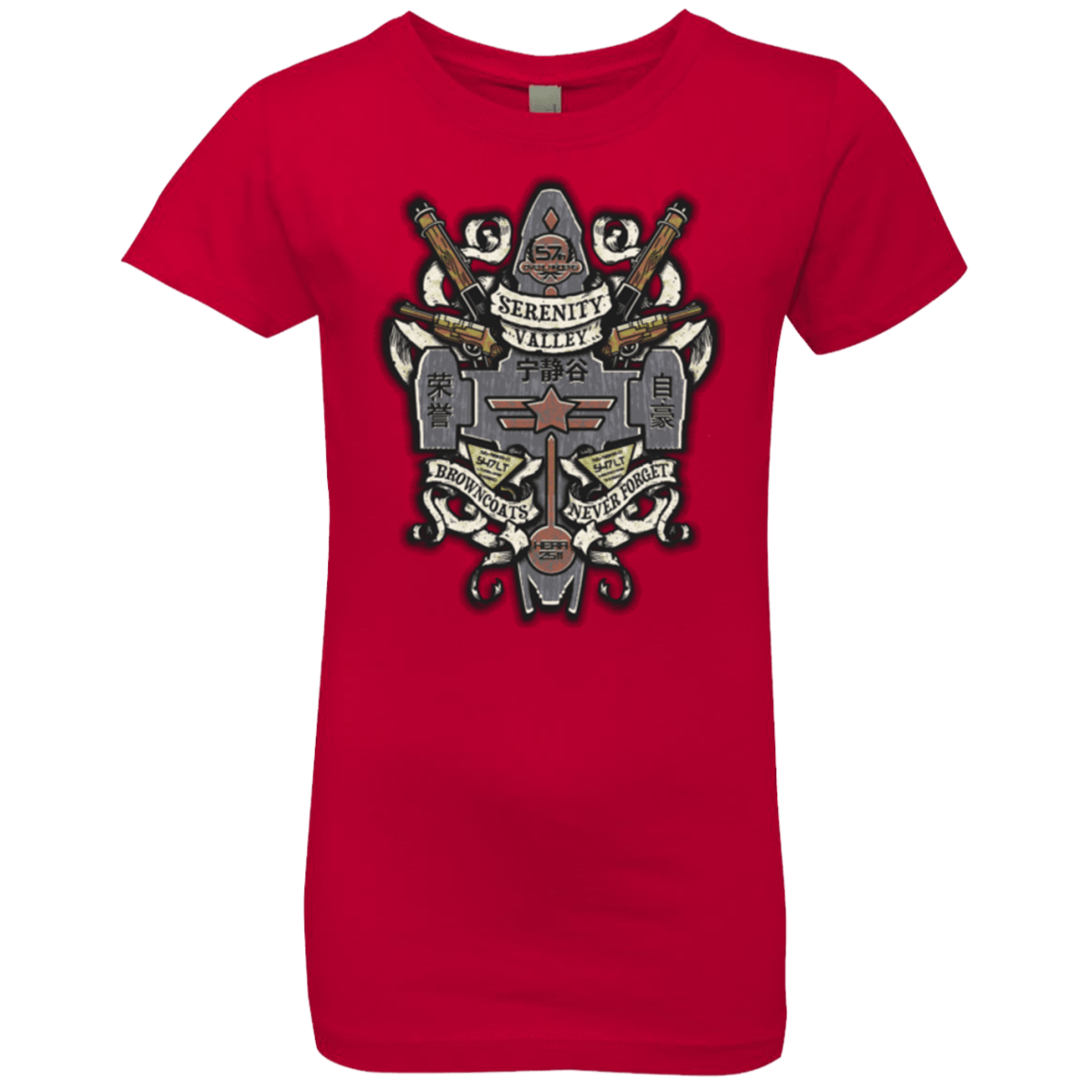 T-Shirts Red / YXS Serenity Valley Memorial Girls Premium T-Shirt