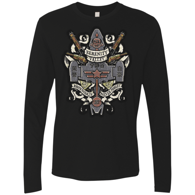 T-Shirts Black / Small Serenity Valley Memorial Men's Premium Long Sleeve