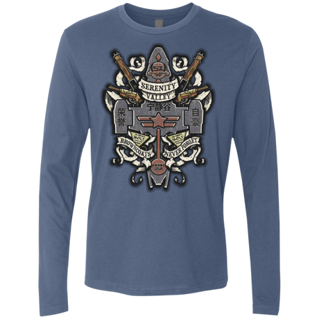 T-Shirts Indigo / Small Serenity Valley Memorial Men's Premium Long Sleeve